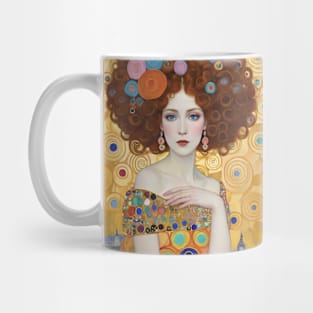 Gustav Klimt's London Kaleidoscope: Inspired Cityscape Mug